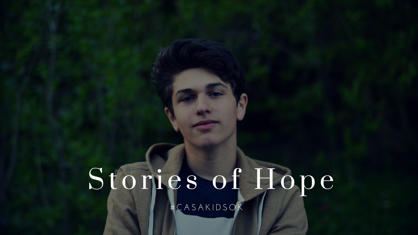 Boy Standing Outdoors-Stories of Hope